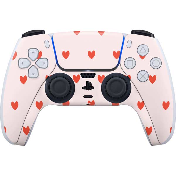 Pink and Red Hearts PlayStation PS5 Skins