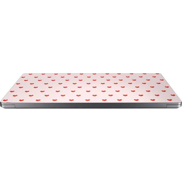 Pink and Red Hearts Laptop Skins