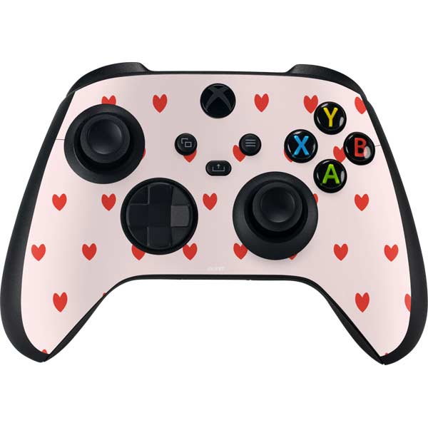 Pink and Red Hearts Xbox Series X Skins