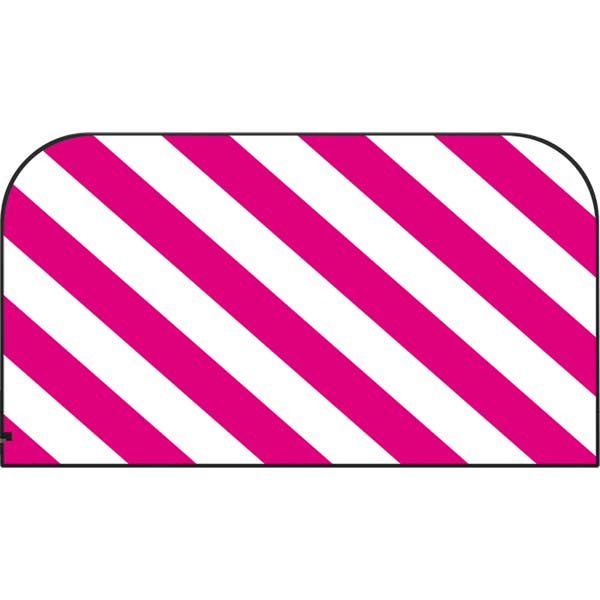 Pink and White Geometric Stripes Nintendo Switch 2 (2025) with Joy-Con Skin