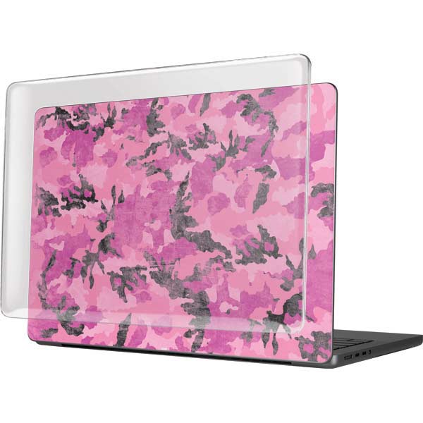 Pink Camouflage MacBook Pro 14in (2021-24) Case plus Skin