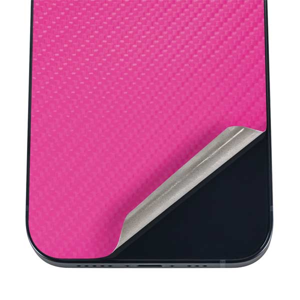 Pink Carbon Fiber Specialty Texture Material iPhone 17 Air Skin