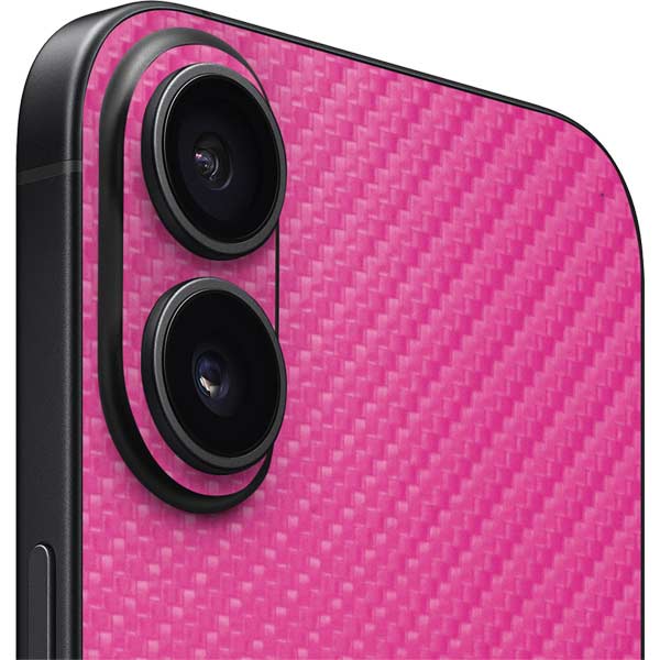 iPhone 17 Pink Carbon Fiber Specialty Texture Material Skin | Decals ...