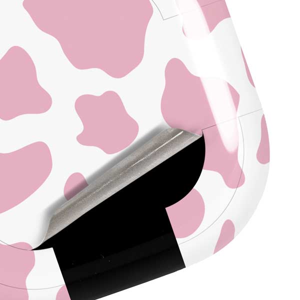 Pink Cow Print Galaxy Buds Live Skin