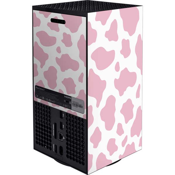 Pink Cow Print Xbox Series X Bundle Skin