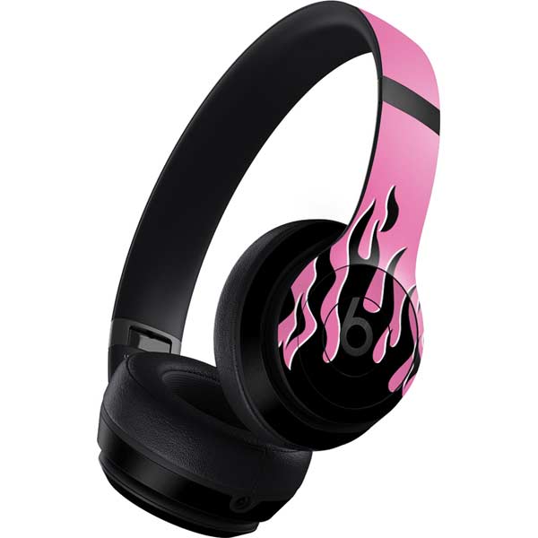 Pink Flames Beats Studio Pro Wireless Headphones Skin