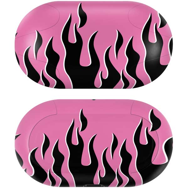 Pink Flames Galaxy Buds Skin