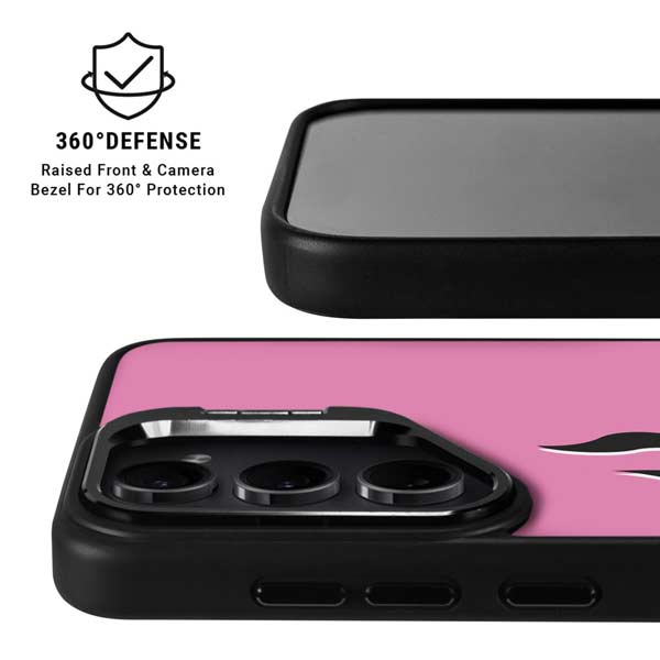 Pink Flames Galaxy S26 Plus Kickstand Case