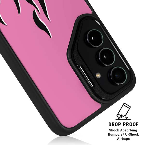 Pink Flames Galaxy S26 Plus Kickstand Case