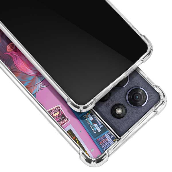Pink Hair Anime Gamer Girl by Ivy Dolamore Moto G Power 5G (2025) Clear Case