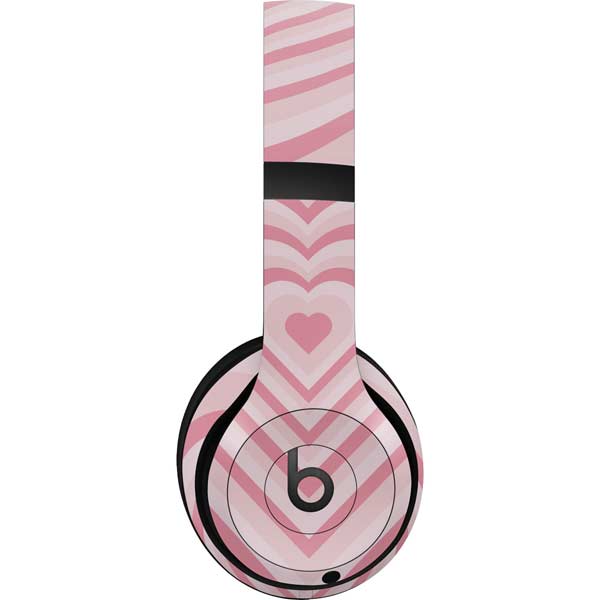 Pink Heart Pattern Beats Studio Pro Wireless Headphones Skin