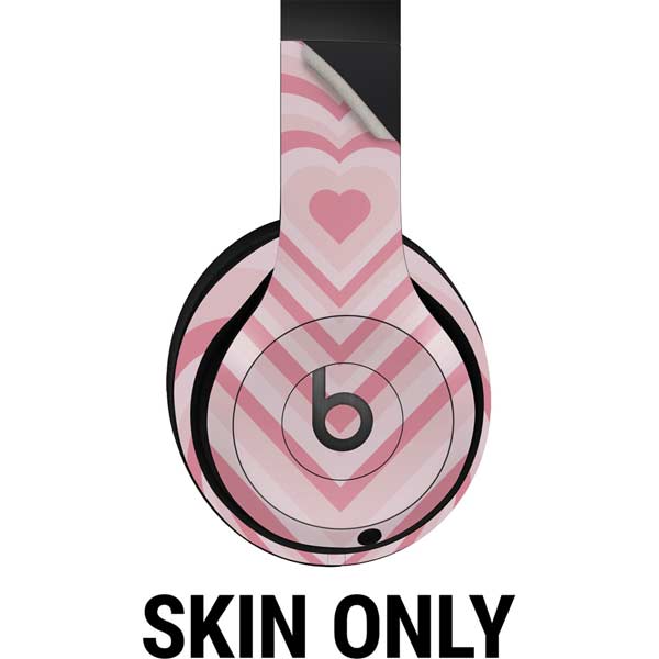 Pink Heart Pattern Beats Studio Pro Wireless Headphones Skin
