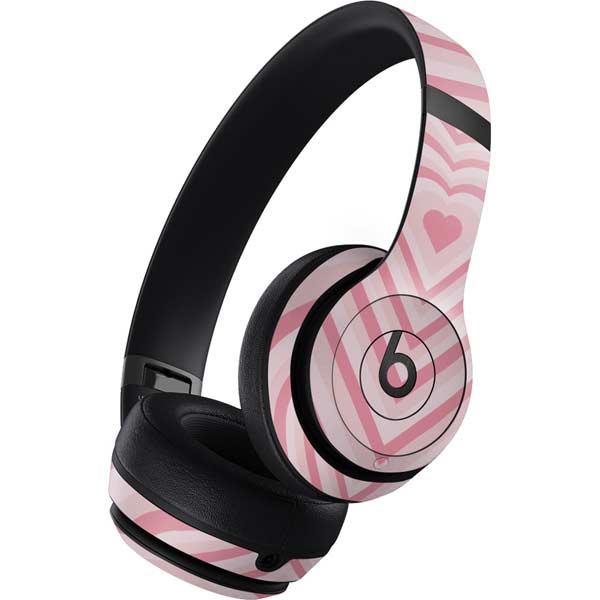 Pink Heart Pattern Beats Studio Pro Wireless Headphones Skin