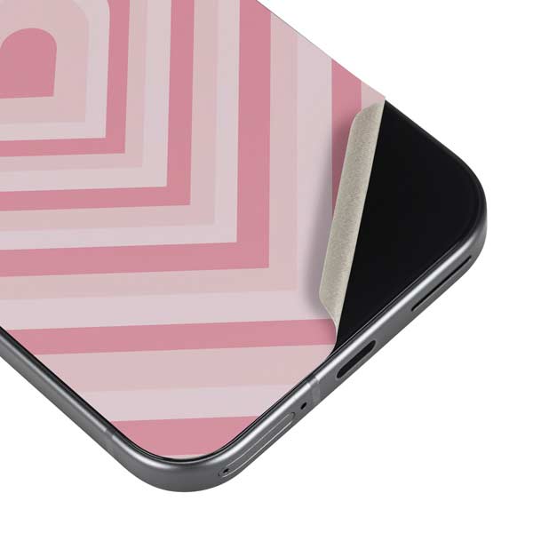 Pink Heart Pattern Google Pixel 10 Pro XL Skin