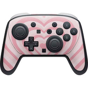 Pink Heart Pattern Nintendo Switch 2 (2025) Pro Controller Skin