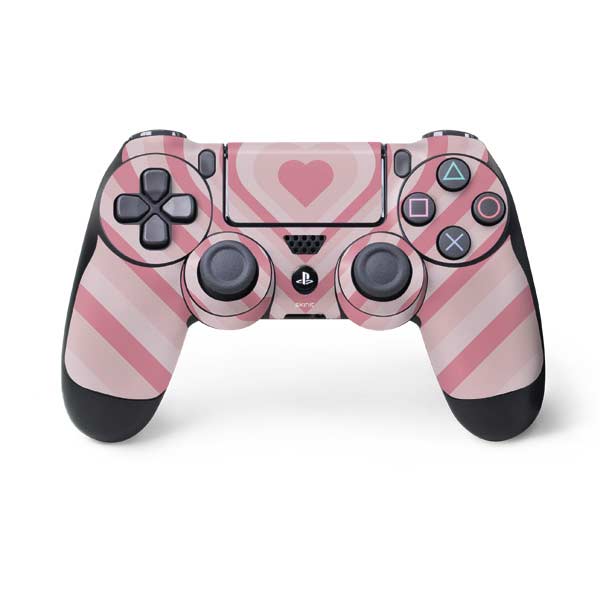 Pink Heart Pattern PlayStation PS4 Skins
