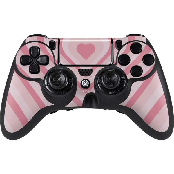 Pink Heart Pattern PlayStation PS4 Skins