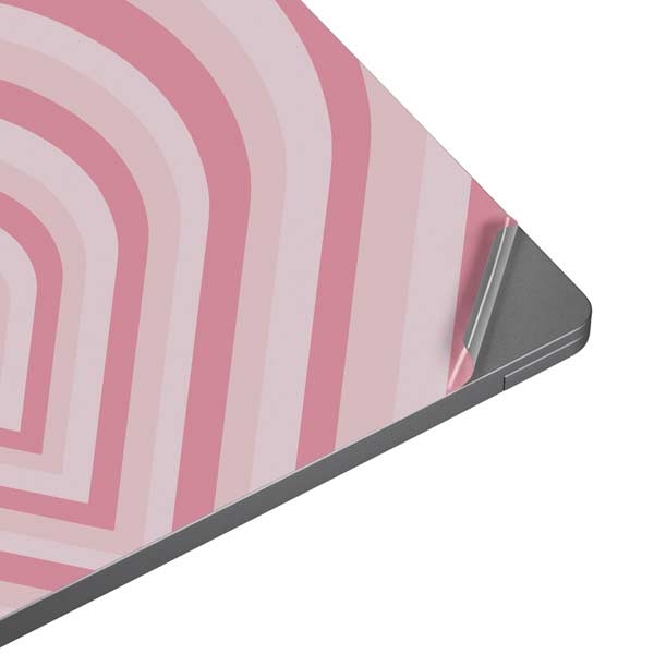 Pink Heart Pattern Laptop Skins