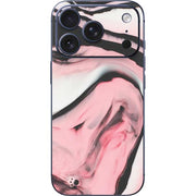 Pink Marble Ink iPhone 17 Pro Max Skin