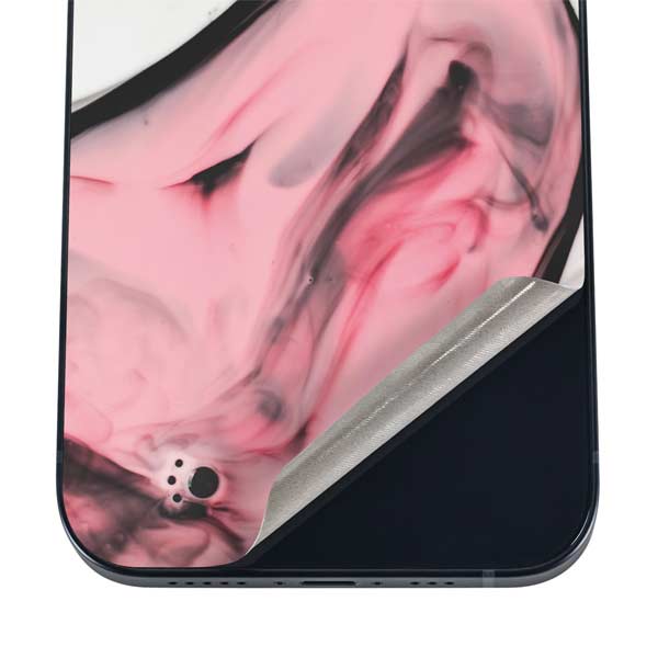 Pink Marble Ink iPhone 17 Pro Max Skin