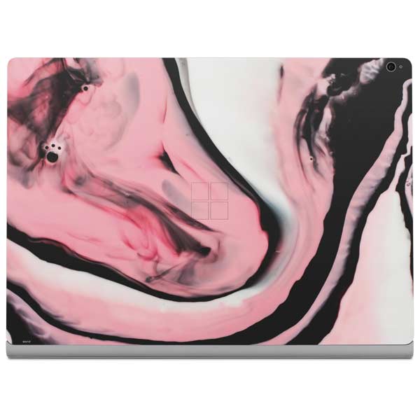 Pink Marble Ink Surface Book 2 15in Skin