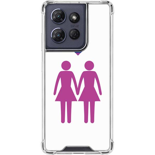 Pink Pride Moto G 5G (2025) Clear Case