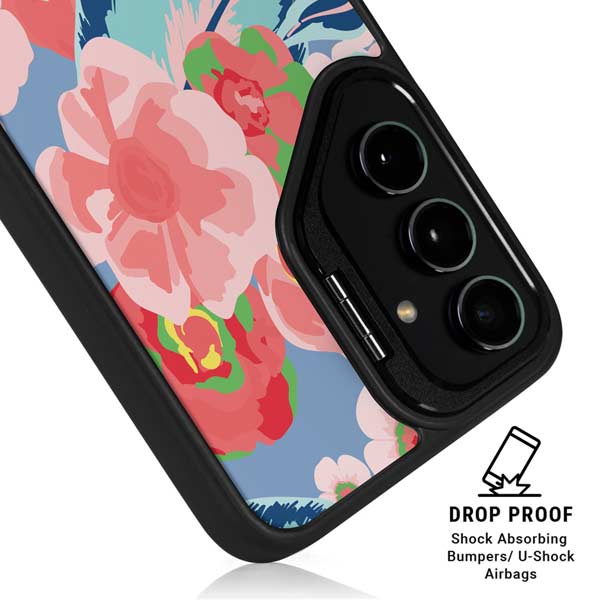 Pink Spring Flowers Galaxy S26 Ultra Kickstand Case