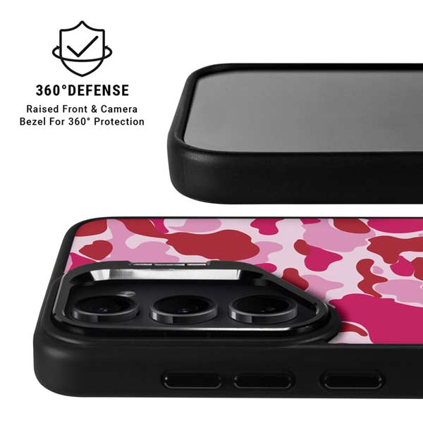 Pink Street Camo Galaxy S26 Kickstand Case