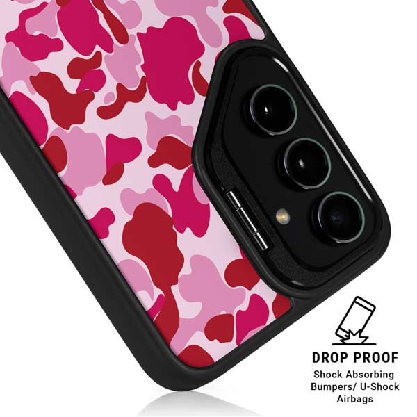 Pink Street Camo Galaxy S26 Kickstand Case