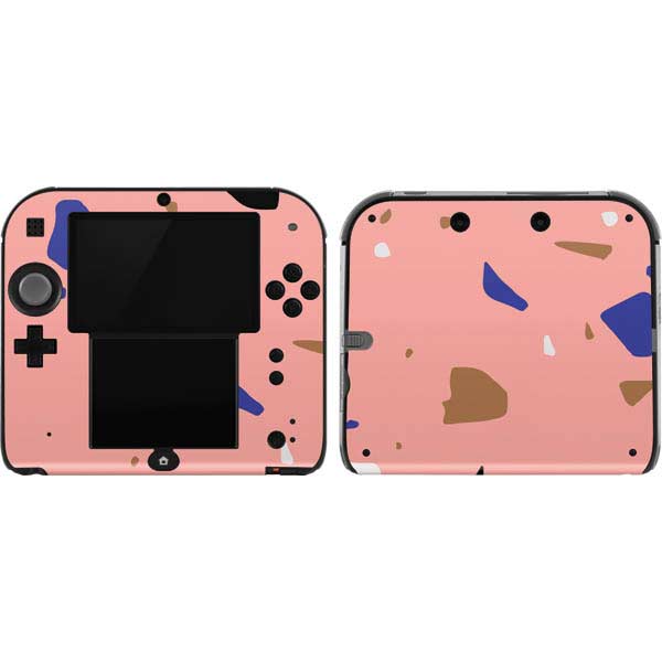 Pink Terrazzo Nintendo Skins