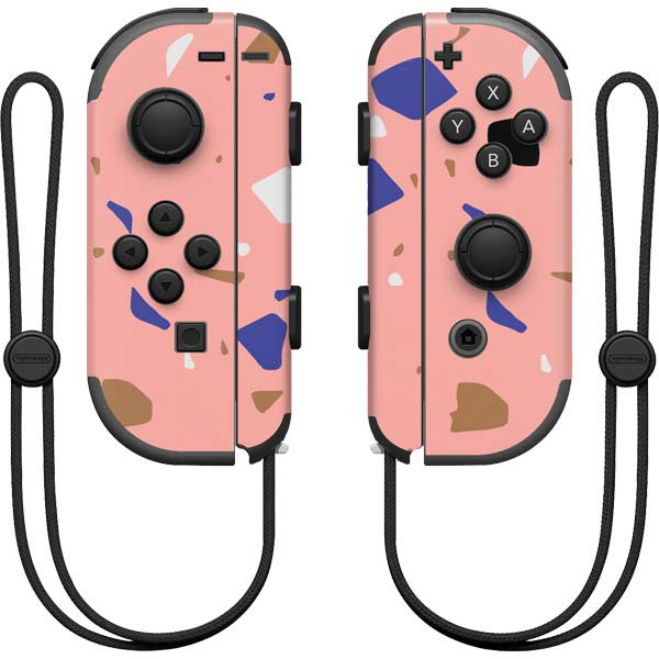 Pink Terrazzo Nintendo Skins