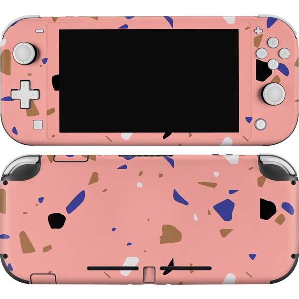Pink Terrazzo Nintendo Skins