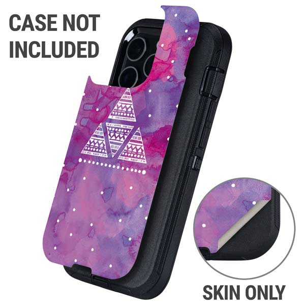 Pink Tribal Euphoria Otterbox Defender iPhone Skin