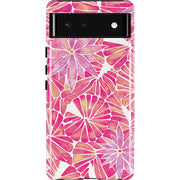 Pink Water Lilies by Cat Coq Pixel Cases