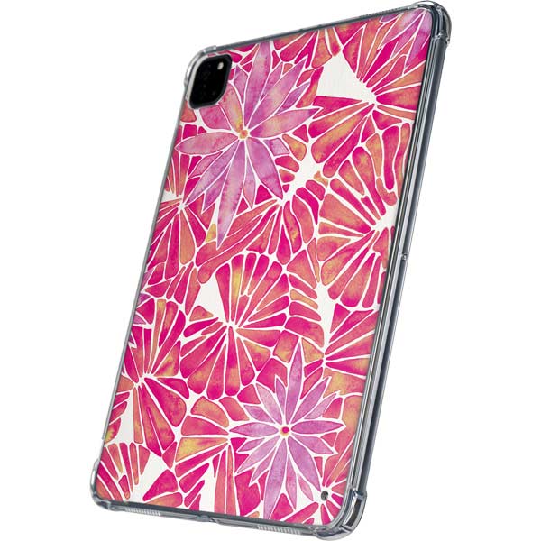 Pink Water Lilies by Cat Coq iPad Pro 11in (2024) Clear Case