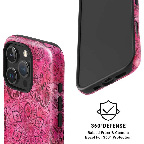 Pink Zen Ginseng iPhone 16 Pro Max Magsafe Impact Case
