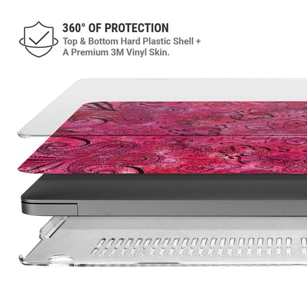 Pink Zen Ginseng MacBook Pro 14in (2021-24) Case plus Skin