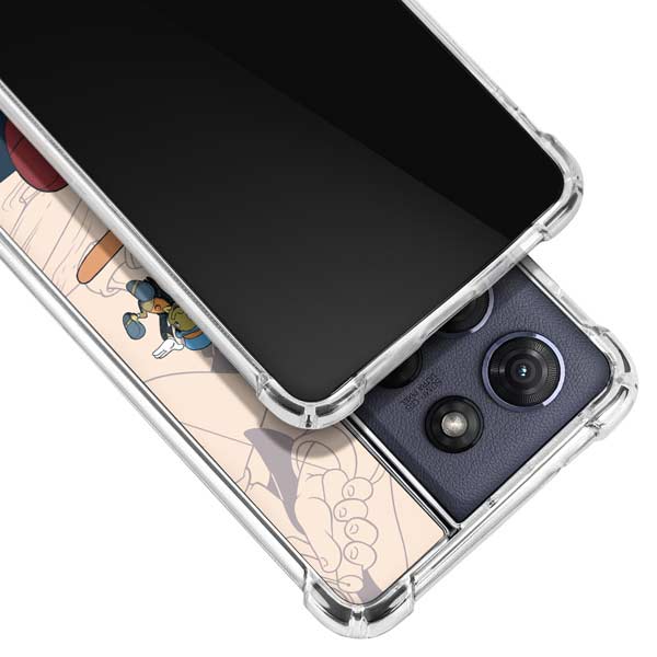 Disney Pinocchio and Jiminy Cricket Moto G 5G (2025) Clear Case