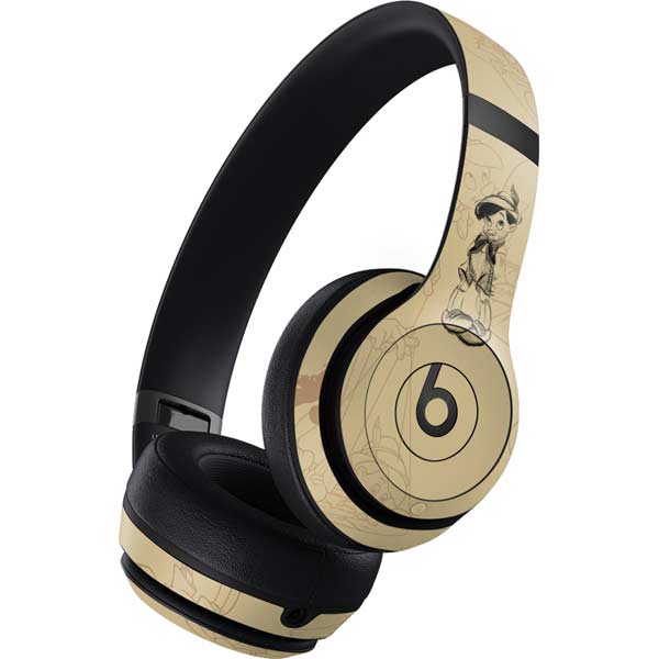 Disney Pinocchio Sketches Portrait Beats Studio Pro Wireless Headphones Skin