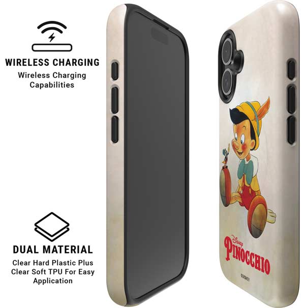 Disney Pinocchio Vintage Portrait iPhone 17 Magsafe Impact Case