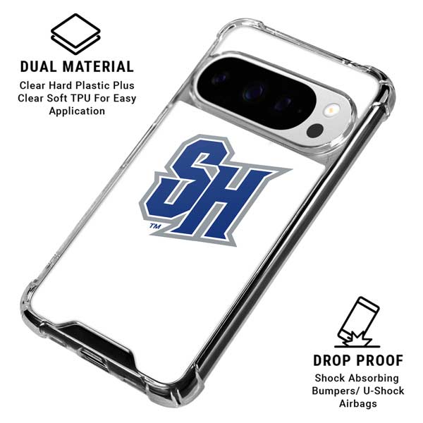Seton Hall University Pirate Blue Google Pixel 10 Pro XL Clear Case