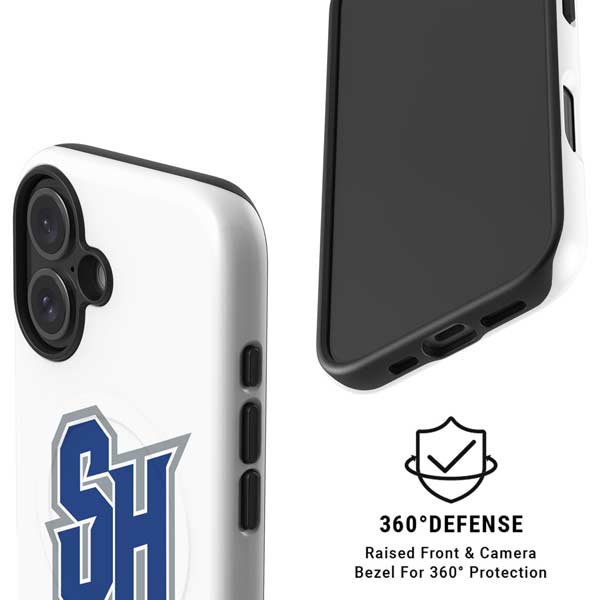 Seton Hall University Pirate Blue iPhone 17 Magsafe Impact Case