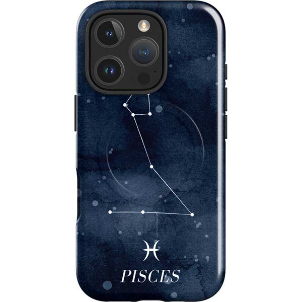 Pisces Constellation iPhone 16 Pro Magsafe Impact Case