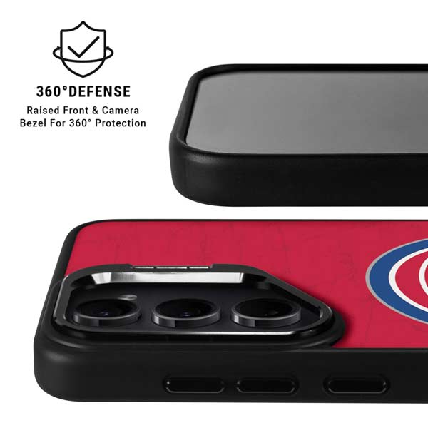 NBA Detroit Pistons Distressed Galaxy S26 Ultra Kickstand Case