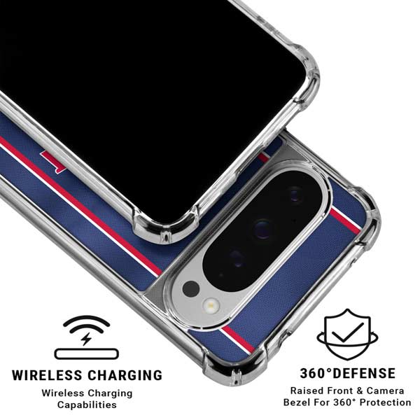 NBA Detroit Pistons Jersey Google Pixel 10 Pro XL Clear Case
