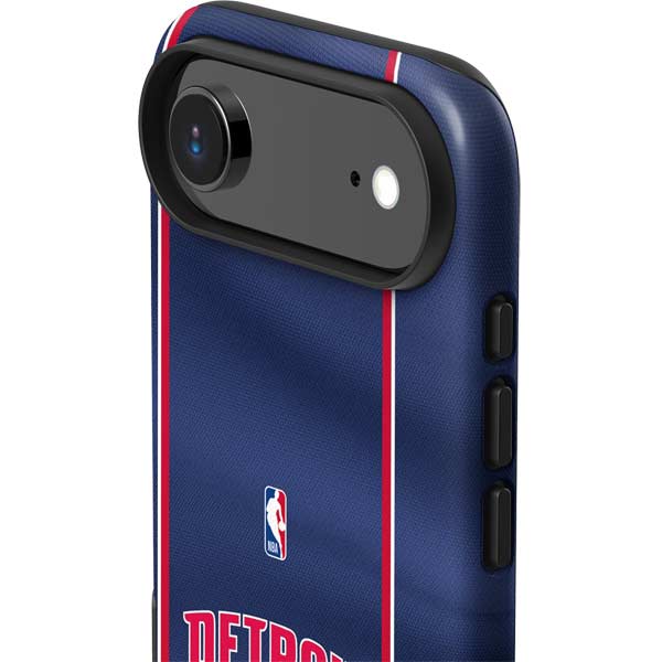 NBA Detroit Pistons Jersey iPhone 17 Air Impact Case