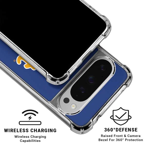 University of Pittsburgh Pitt Panthers Google Pixel 10 Pro XL Clear Case