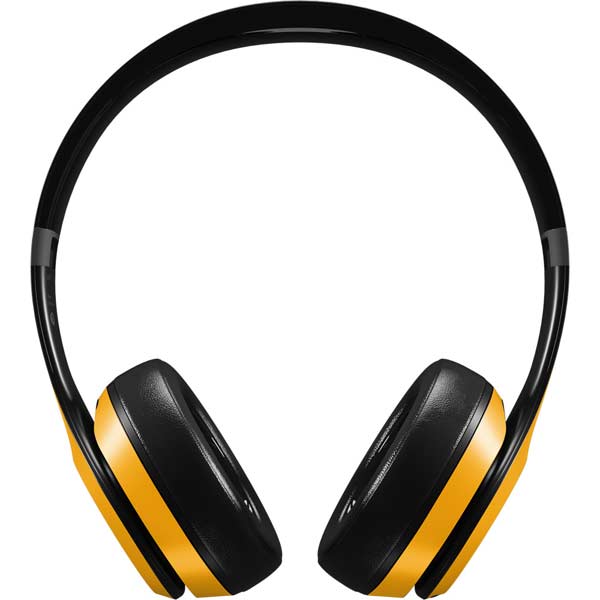 University of Pittsburgh Pitt Panthers Yellow Beats Studio Pro Wireless Headphones Skin