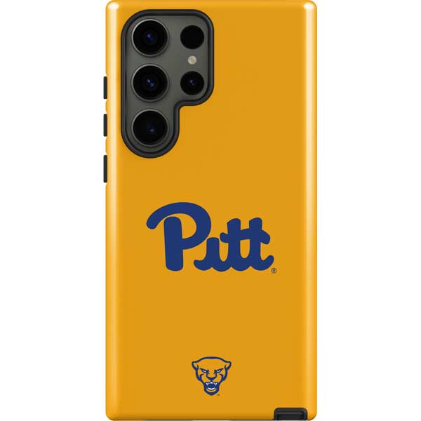 University of Pittsburgh Pitt Panthers Yellow Galaxy S23 Ultra Pro Case