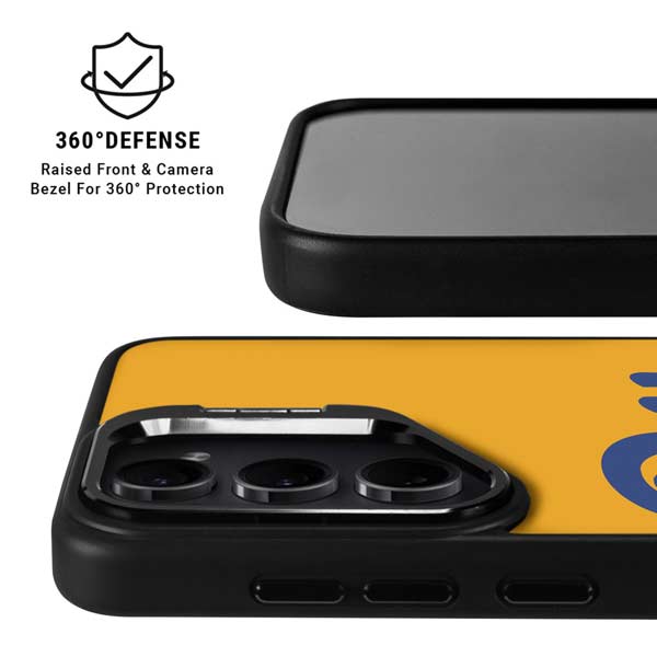 University of Pittsburgh Pitt Panthers Yellow Galaxy S26 Kickstand Case
